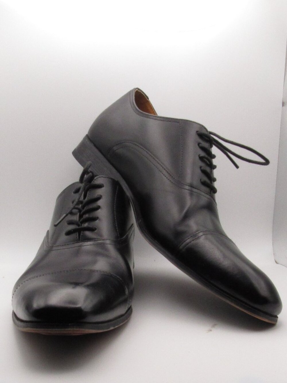 Florsheim Black Men's Francisco Cap Toe Oxfords Size 14 Very Good Condition